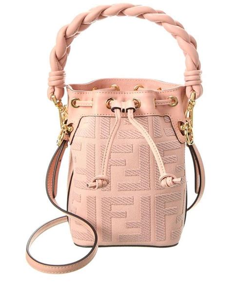 fendi mini mon tresor pink|Mini Bags .